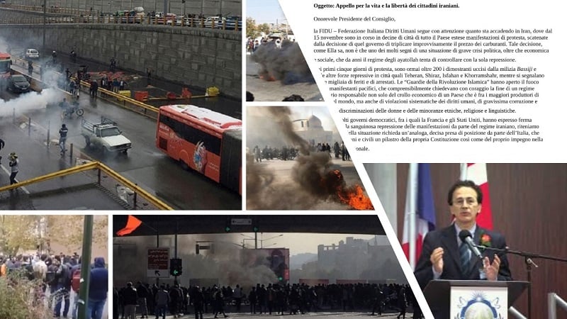 Italian Rights Group Writes to PM Giuseppe Conte Over Iran Protests Italian Rights Group Writes to PM Giuseppe Conte Over Iran Protests