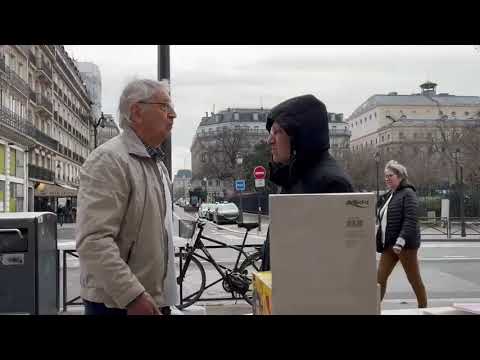 Paris, France—March 8, 2024: MEK Supporters Exhibition in Support of the Iranian Revolution