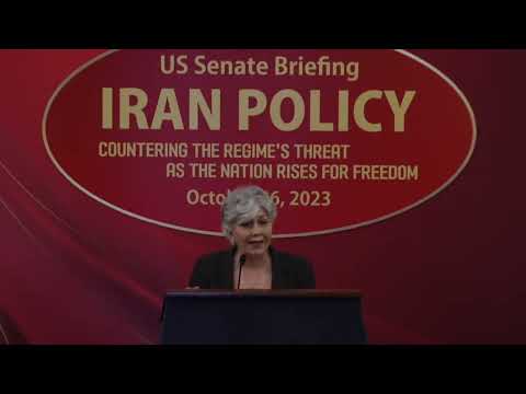 Linda Chavez FULL SPEECH (Senate Briefing: Iran Policy)