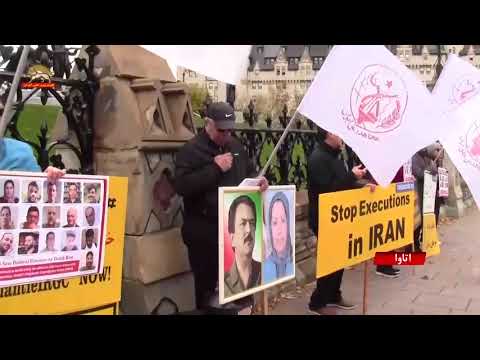 Ottawa Rally Condemns Executions, Demands Release of Iranian Political Prisoners - November 2025