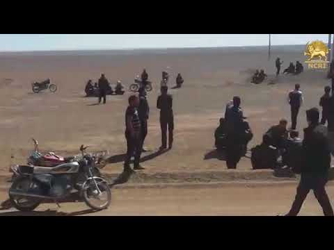 Iran, March 3, 2018. Sending Insurgent Guard for Suppressing Isfahan Farmers