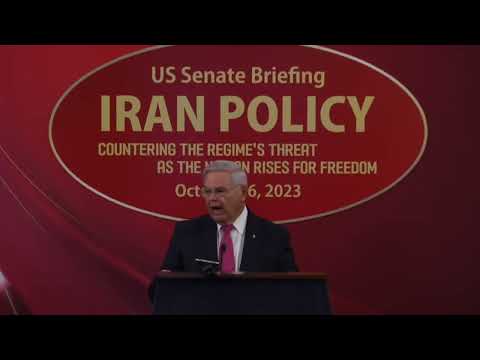 Senator Robert Menendez FULL SPEECH (Senate Briefing: Iran Policy)