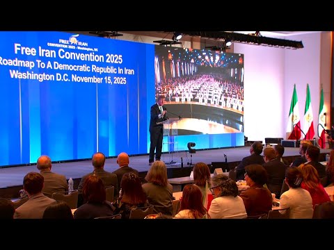 Rep. Patrick Kennedy, D-RI (1995-2011), at the Free Iran Convention 2025, Wash DC - Nov. 15, 2025