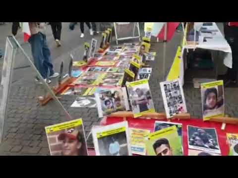 Heidelberg, Nov 9, 2024: MEK Supporters Host Exhibition Condemning Crimes of Iran&#039;s Mullah Regime