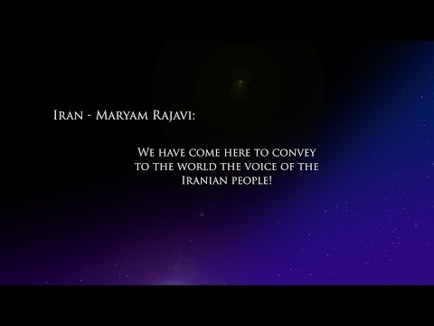 Subbed : Maryam Rajavi&#039;s address to the Iranian Resistance&#039;s grand gathering - 13 june 2015 - Part 1