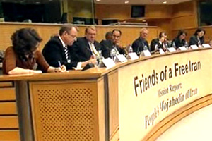 European Parliament Iran group questioning HRW report against PMOI