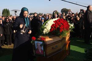 Marzieh funeral