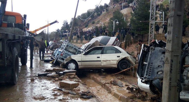 Maryam Rajavi Presents Condolences to Relatives of Flood Victims