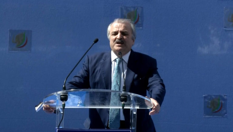 Mohammad Mohaddessin at the Free Iran Rally in Brussels