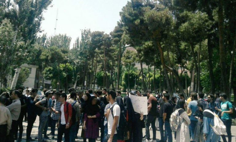 Students, Angry Residents Hold Protests in Iran