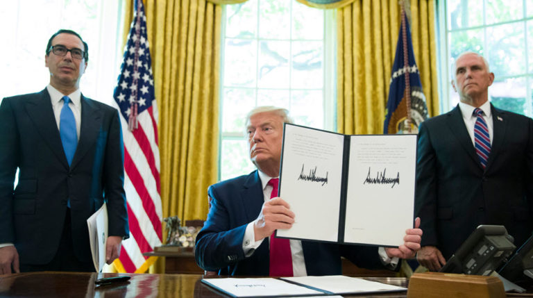 Trump Imposes New Sanctions On Iran Regime