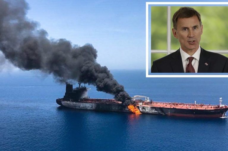 UK Warns Iranian Regime Against Causing Instability After Tanker Attacks