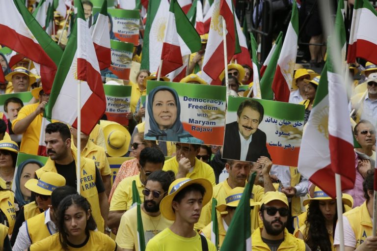 Free Iran Rally - Washington D.C.- June 21, 2019- Over ten thousand supporters of the National Council of Resistance of Iran (NCRI) demonstrated in support of Iran uprisings for freedom and democracy in Iran