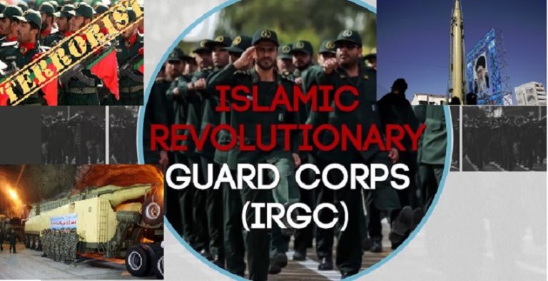The Islamic Revolutionary Guards Corps, the main force behind the Iranian regime's terrorism and malign behavior in the region
