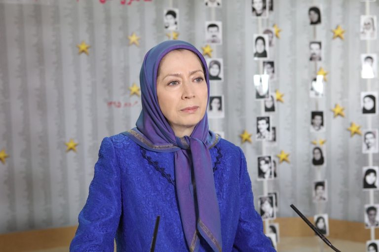 Maryam Rajavi, the President-elect of the National Council of Resistance of Iran (NCRI)