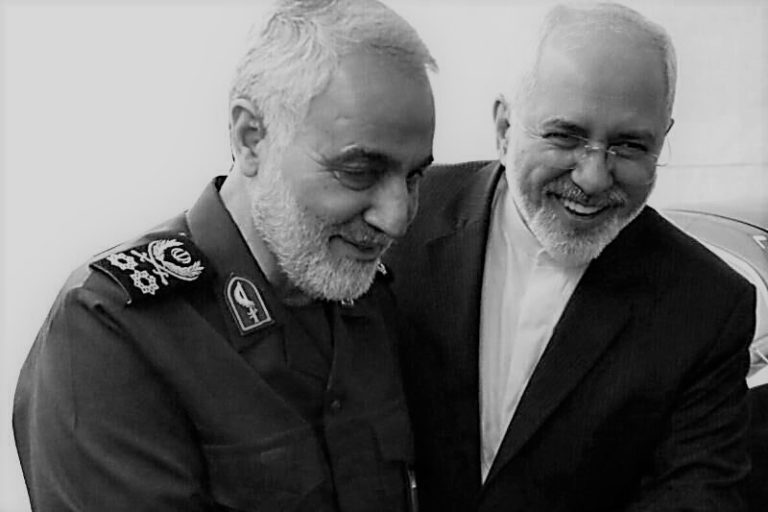 Javad Zarif and Qassem Soleimani