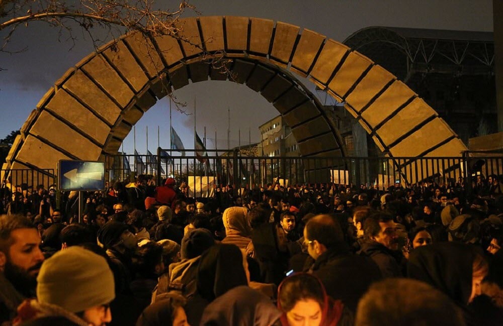 Anti-regime protests in several Iranian cities