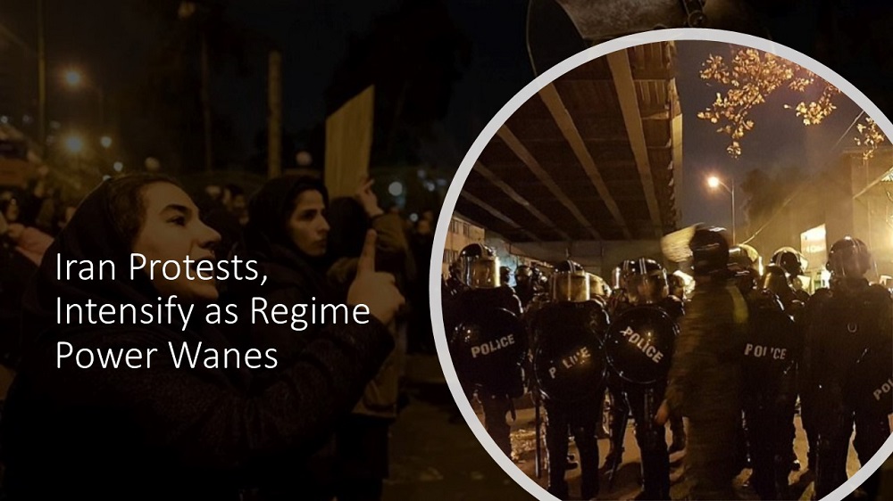 Despite the memory of violent crackdown still being fresh, the same people who had witnessed the brutality of the regime’s security forces in November took to the streets again in January. Iran Protests, Intensify as Regime Power Wanes