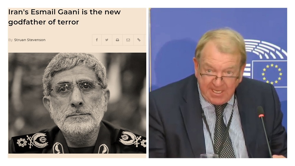 Struan Stevenson: Iran Regime's Esmail Gaani Is the New Godfather of Terror 