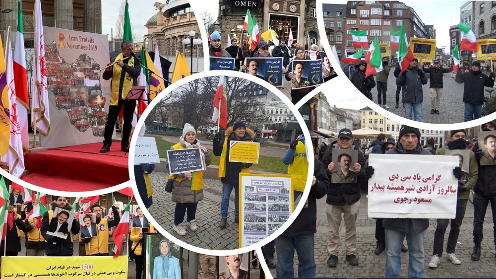 Iranians, supporters of the People’s Mojahedin Organization of Iran (PMOI), also known as the Mujahedin-e Khalq or MEK, and the National Council of Resistance of Iran (NCRI) held simultaneous protests in different countries on Saturday. Iranians, MEK Supporters Commemorate the Last Group of Political Prisoners' Freedom in 1979, Express Solidarity With Iran Protests