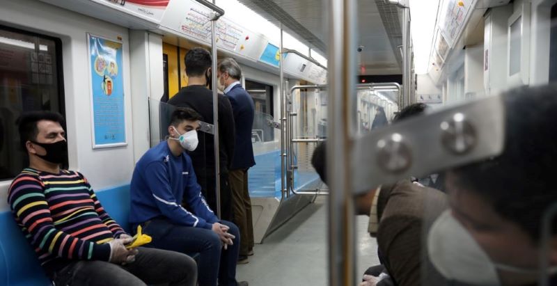 Iran_Tehran_Metro Iran: Coronavirus outbreak, Tehran Metro