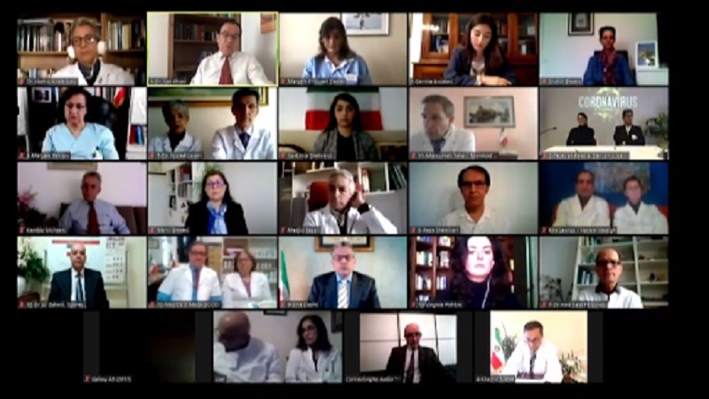 Iranian physicians and medical experts from across the globe discuss the coronavirus outbreak in Iran - Internet conference - March 8, 2020