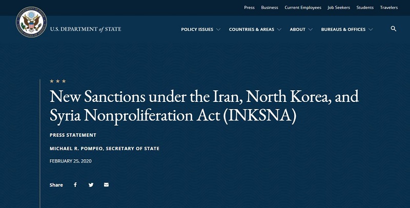 New_Sanctions_under_the_Iran_North_Korea_and_Syria_Nonproliferation_Act_INKSNA New Sanctions under the Iran, North Korea, and Syria Nonproliferation Act (INKSNA)