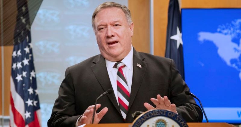 US-Secretary-of-State-Mike-Pompeo-at-the-news-conference-Tuesday-March-17 US Secretary of State Mike Pompeo at the news conference Tuesday, March 17