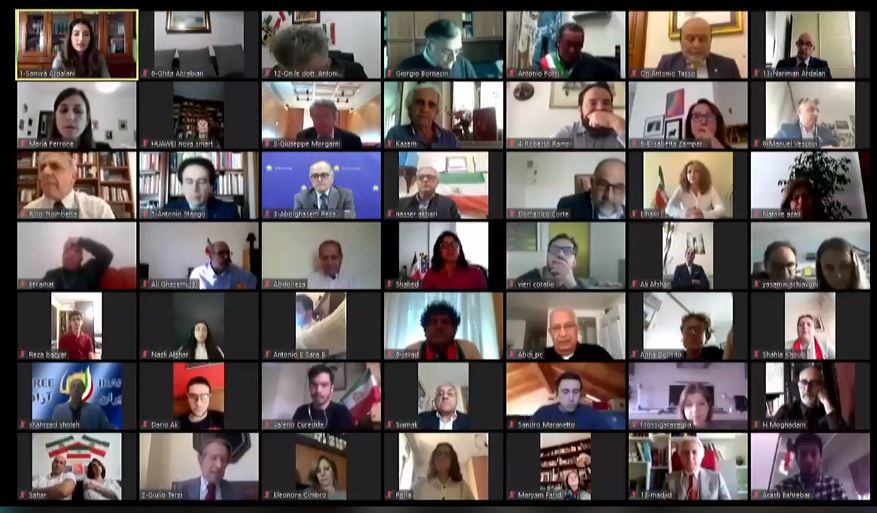 NCRI’s online conference over coronavirus in Iran, April 23, 2020