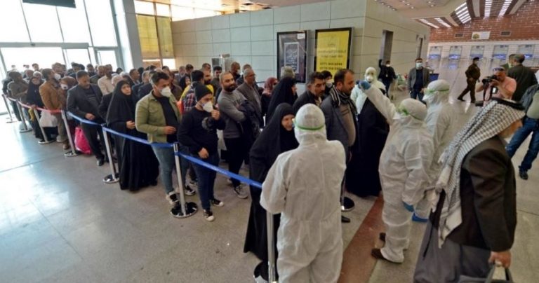 Due to the negligence of the Iranian regime officials, The journey of Iranian pilgrims and travelers to Iraq, especially to the cities of Najaf and Karbala, continued even after the outbreak of coronavirus in Iran.