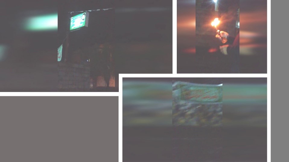 Torching-criminal-Basij-center-in-Lahijan-April-15 Torching criminal Basij center in Lahijan - April 15