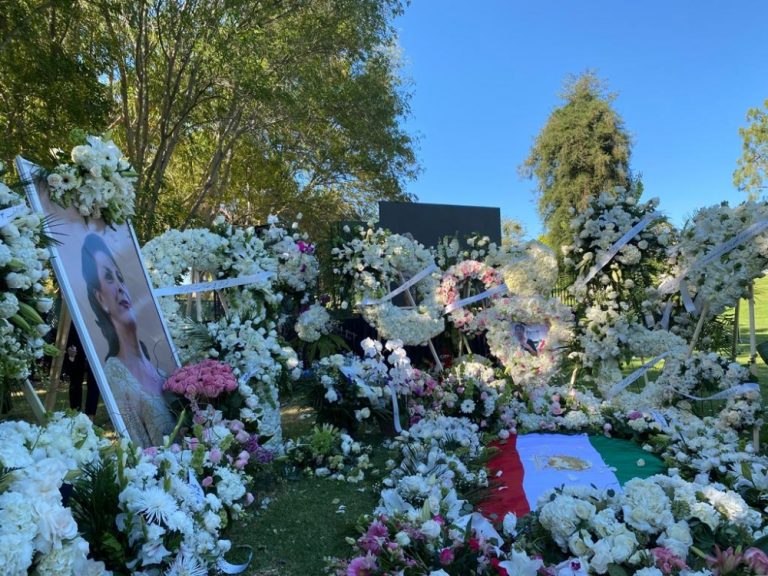 Funeral of Marjan, Voice of the Iranian Resistance, Was Held in California