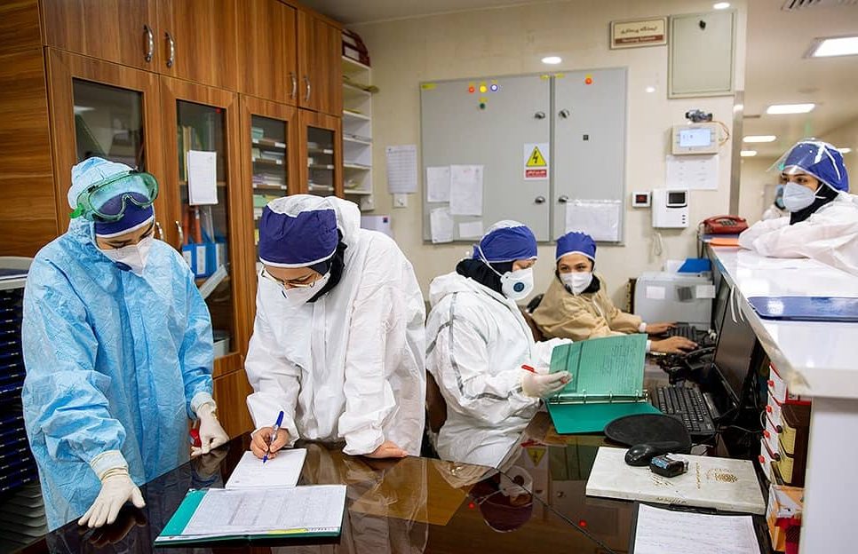 Iran, Coronavirus medical staff