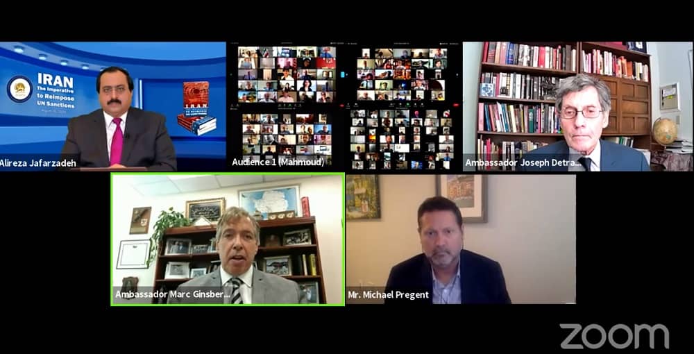 The-NCRI-holds-online-event-discussing-the-imperative-to-restore-UN-sanctions-on-the-mullahs-regime-ruling-Iran NCRI Webinar: Reimposing Un Security Sanctions on Iran’s Regime