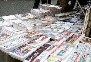 Iran-newspapers Iran regime's newspapers