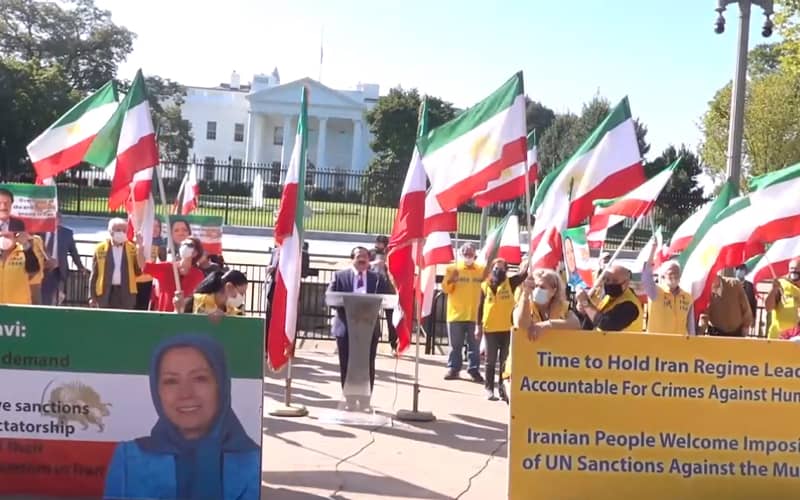 MEK-supporters-welcome-the-U.S.-pressure-on-the-Iranian-regime Iran, IRGC, Iran Protests