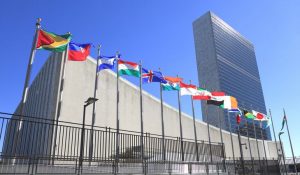 Headquarters of the United Nations in New York (file photo)