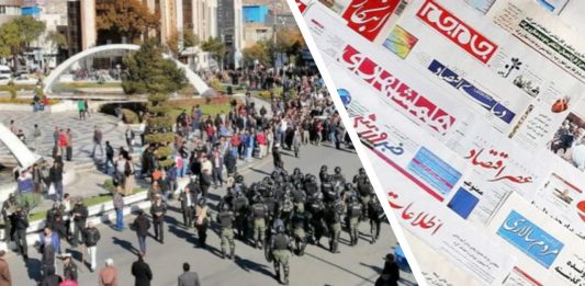 A year after the Iran protests of November which rattled the regime’s foundations, now state-run media express fear of another uprising.