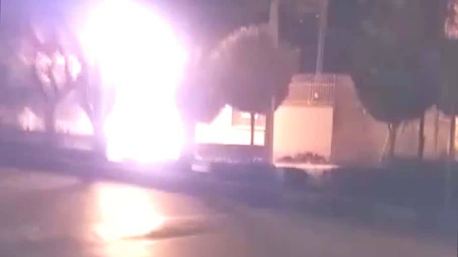 The HQ for the so-called Martyrs Foundation in Mobarakeh, Isfahan, Oct. 30, 2020