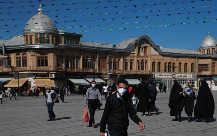 Coronavirus across Iran.