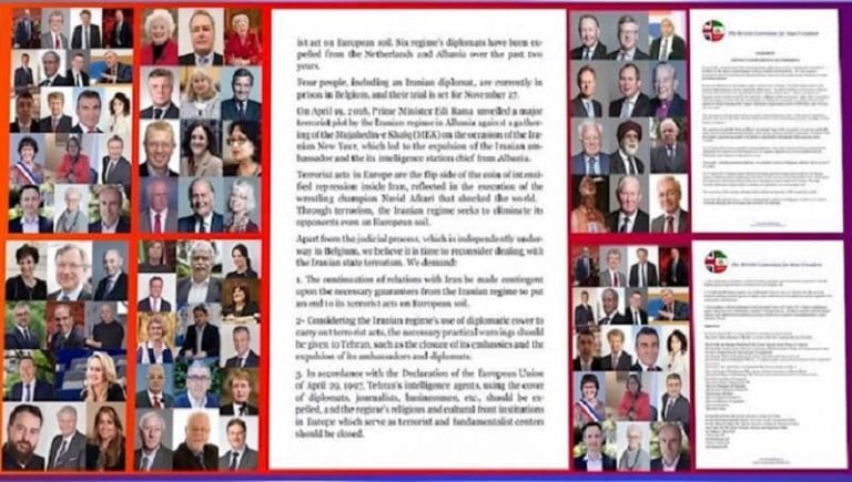 The European lawmakers demand a firm policy toward Iran regime’s terrorism