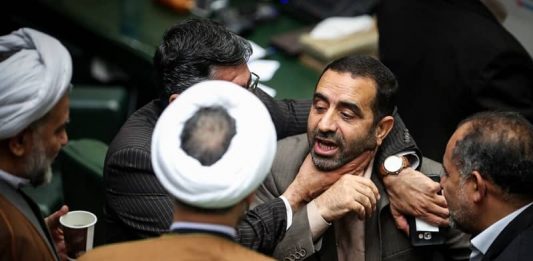 Infighting in Iranian regime's Parliament (file photo)
