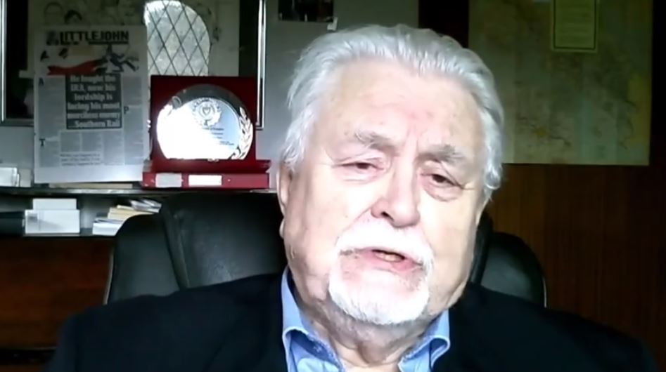 Lord Ken Magginis addresses the NCRI webinar