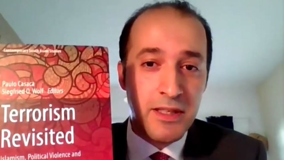 Mousa Zahed addresses the NCRI webinar