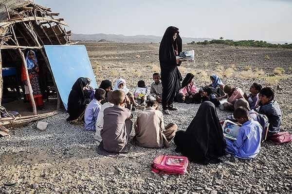 School_sistan_baluchestan_Iran_25102020 A school in Sistan and Baluchestan Province in the southeast of Iran. The population in Sistan and Baluchestan Province are facing untold social and economic problems because of longstanding deprivation and poverty because the regime’s leaders have looted their share of Iran’s wealth. The coronavirus death toll in this Province has reached 3,571