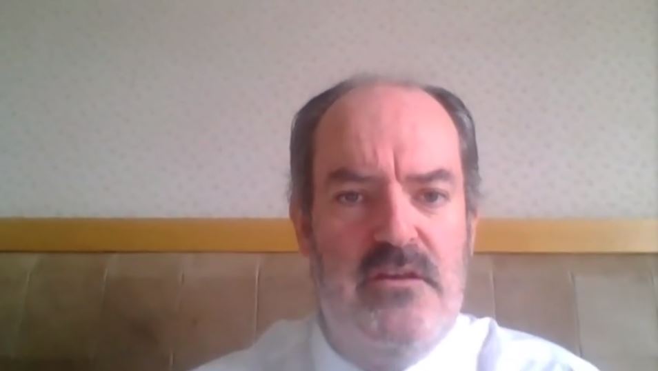 Irish Senator Gerry Horkan addresses the NCRI webinar