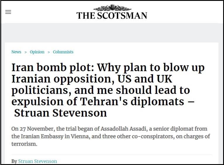 The-Scotsman-Struan-Stevenson-Iran-Assadi-05122020 The-Scotsman-Struan-Stevenson-Iran-Assadi-05122020