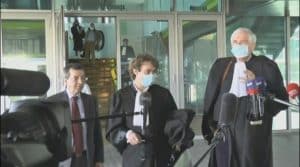 Press conference by lawyers and representatives of the Iranian Resistance after a court ruling that sentenced an Iranian diplomat to 20 years in prison on terrorism charges