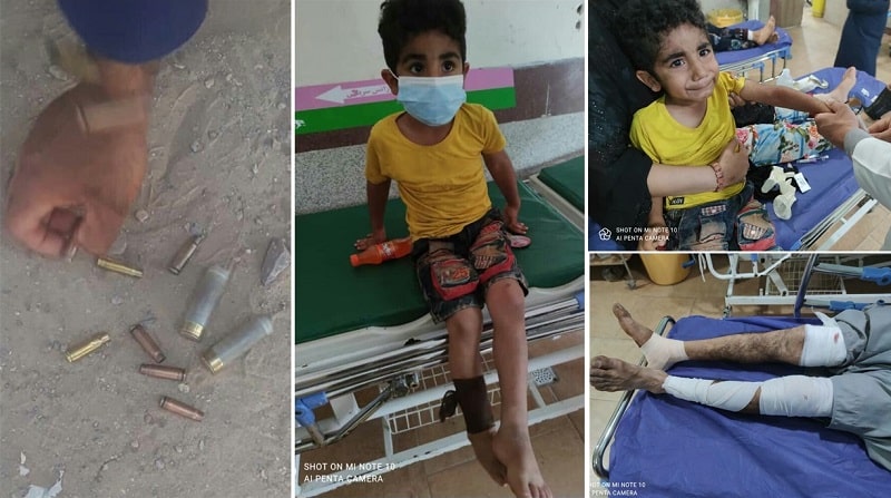 iran-protests-continue-in-suran-and-other-cities-in-sistan-and-baluchestan Iran: Rudbar-e Jonubi County in Sistan and Baluchestan Province - Image of men, women and children, protesting the killing of Baluch fuel carriers in recent days, who injured after being targeted by security forces.