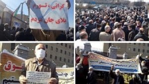 Protest-of-retirees-in-28-cities-checkered-across-Iran-against-regimes-institutionalized-lootings-and-corruption-–-Sunday-March-7-2021. Protest of retirees in 28 cities checkered across Iran against regime’s institutionalized lootings and corruption – Sunday March 7, 2021.